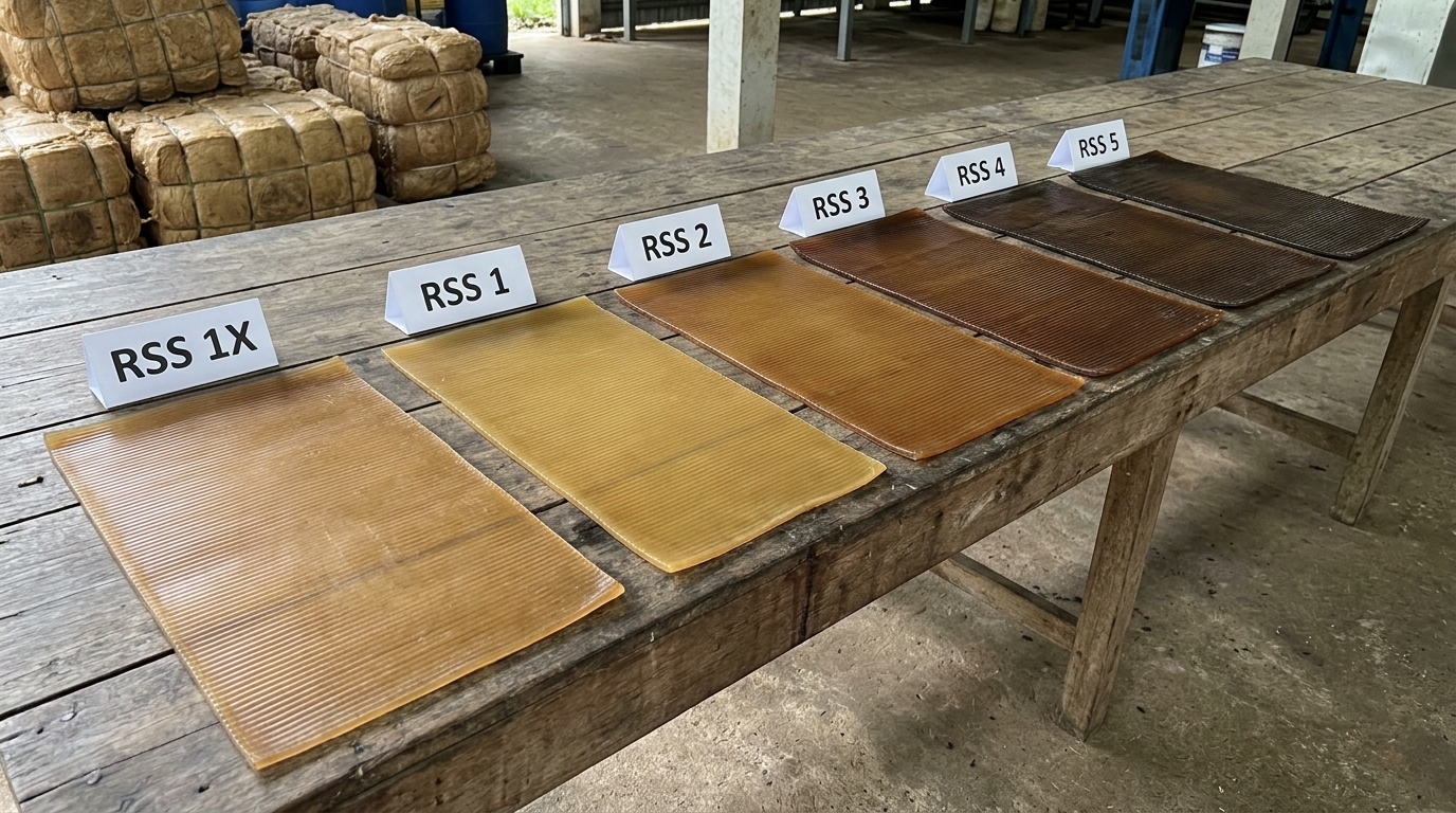 DNR processed rubber block